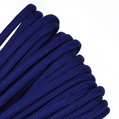 Acid Midnight Blue 550 Paracord – 50 Feet – USA Made – Veteran Owned Seller