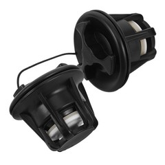 2 Pcs Boat Air Valve Adapter Inflatable Replacement Release Double Seal