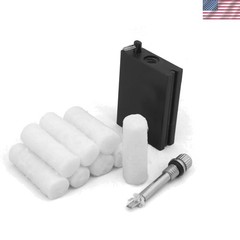 Compact Fire Starter Kit with Waterproof Tinder & Magnesium Rod for Adventurers