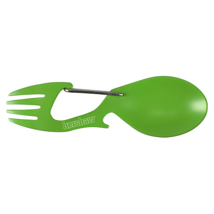 Kershaw 1140GRNX Green & Orange 1140ORX Fork/Spoon/Bottle Opener/Carabiner