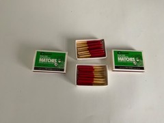 Coghlan’s Emergency Supplies-Waterproof matches w/metal safe, candles, & whistle