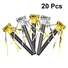 20Pcs Durable Party Whistles Kids Noise Maker Party Toys Bright Assorted Colors