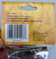 Bundle Of Coleman Survival Items – 5-in-1 Survival Whistle & Emergency Blanket
