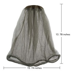 Premium Mesh Mosquito Head Net Outdoor Pack Of 4 Face Neck Fly Netting Hood