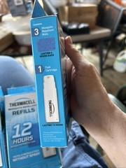 Thermacell Mosquito Repellent 12hrs Refill Packs 3 Mats 1 Cartridge / Lot of 3