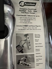 NEW Portable Emergency Power Station Flashlight Phone Charger Radio USB