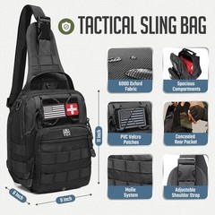 Monterra Survival Kit, 250 Pcs, Emergency Gear and Supplies, First Aid, Black