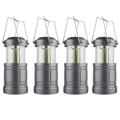 LED Camping Lantern – Battery Powered Hanging Lantern for Outdoor Camping