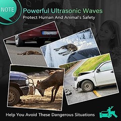 Upgraded Deer Whistles for Car, Save Deer Whistle for Vehicles 4 Pack-Style 2