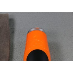 Electronic Whistle Handheld Loud Orange and Black with Lanyard Three Tone Noise