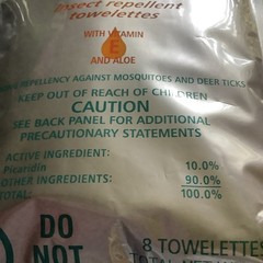 Avon Skin So Soft Bug Guard Picaridin Towelettes – Pack of 8