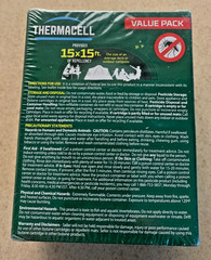 Thermacell Mosquito repellent wand w/1 box 4 refills 12 mats
