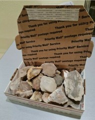 3+ lbs of Flint/Chert, Fire Starting, Flint and Steel, Knapping, FREE Shipping!