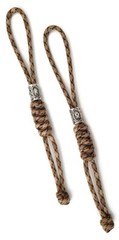 Paracord Lanyard/Keychain 550 (Rattler) Nordic Runes – 3 Variations (2 Pack)