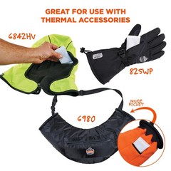 Ergodyne N-Ferno Warming Packs, White (16990) 1-Pair,
