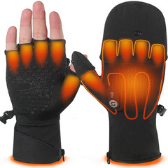 Js Lifestyle Heated Gloves For Men Women Rechargeable 7.7V 2400Mah Battery
