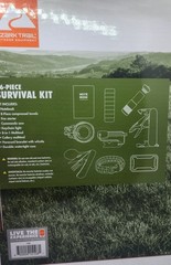 OZARK TRAIL 16 PIECE SURVIVAL KIT PINK scouts camping hiking gear outdoor