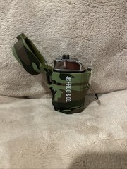 Frog & Co. Survival Plasma Lighter Wind/Waterproof Flashlight Tinder Whistle NEW