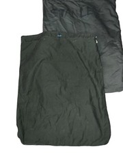 2 Used Vintage Military Issue Green Army Duffle Drawstring Bags