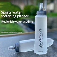 250/500ml Folding Sport Water Bottle TPU Water Cup Camping Soft Water Bag