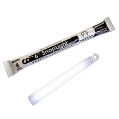 Lot of 8 Cyalume 8 Hour White Lightstick Prepper Doomsday Survival Disaster