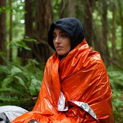(2 Pack) ASR Outdoor Mylar Aluminized Emergency First Aid Bivvy Sleeping Bag