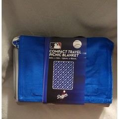 Dodgers Compact travel picnic blanket