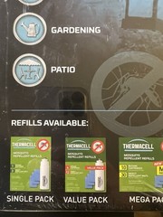 Thermacell Mosquito Repellent Outdoor Lantern Series 15×15 Ft Protection Zone