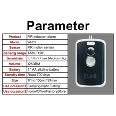 Perimeter Trip Alarm Anti-Theft Outdoor Camping Alarm Wildlife Warning Device Fo