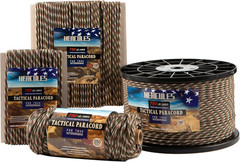 750Lb Paracord 4Mm 11 Strands Tactical Parachute Cord, 50′ 100′ 250′ 1000′ Utili