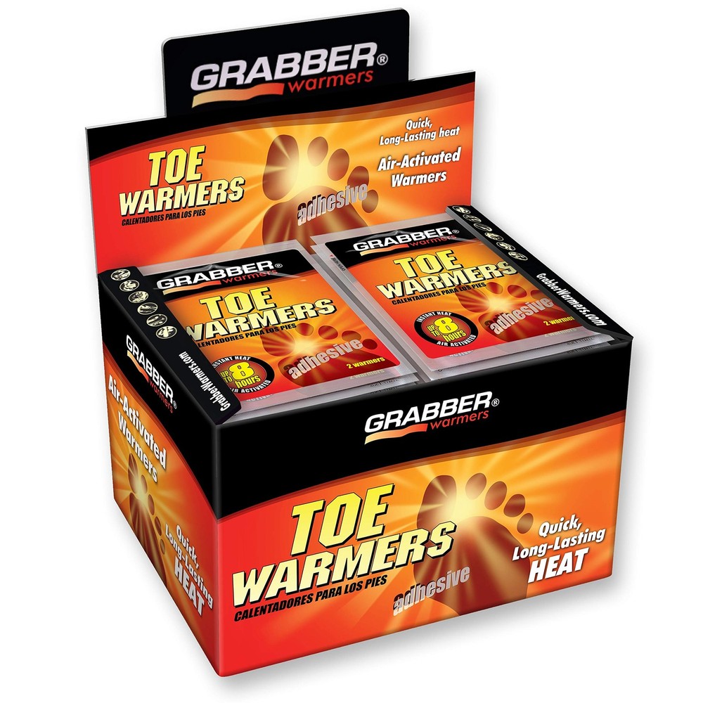Grabber Toe Warmers, 40 Pairs 40 pairs, Blue