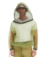 Outdoor Mosquito Jacket Mesh Net Bug Hooded Suit Body Protection