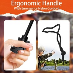 2Pcs Fire Starter with Striker Rod Fire Starter Camping Emergency