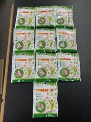 10 Citronella Insect Repelling Bracelets / Wristbands Waterproof DEET FREE NEW