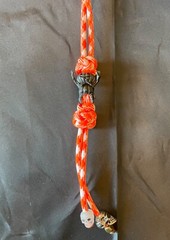 Paracord Keychain or knife lanyard. Bag, backpack, zipper pull. Halloween theme
