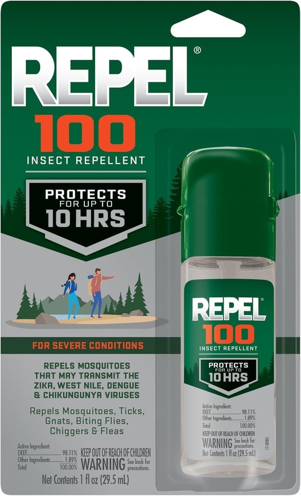 Repel 100 Insect Repellent 1 oz 10 Hours of Protection