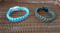Camo Emergency LARGE Paracord 550 Survival Bracelet Parachute Cord with Buckle
