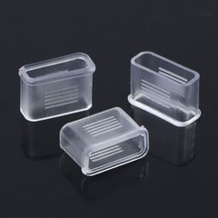 20pcs Rubber Whistle Cover Mouth Protector Accessories White Whistle Cushioned