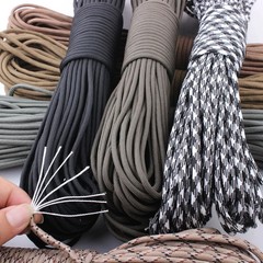 550 Paracord Rope 100ft 7 Strand Nylon Tent Camping Guyline Survival Cord