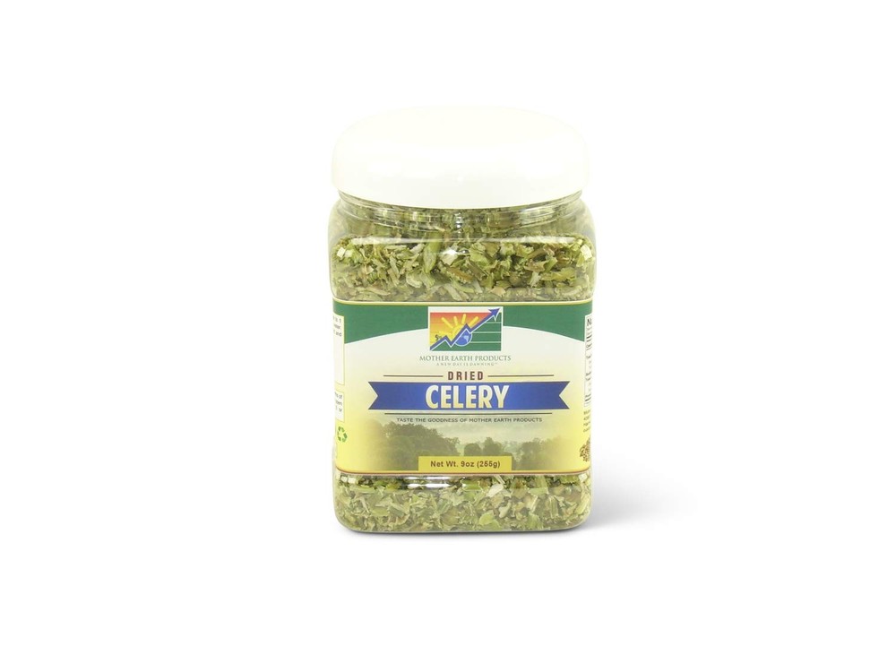 Mother Earth Products Dried Celery, Crosscut, 9 Ounce 9 (Pack of 1)