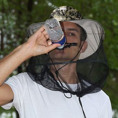 Foldable Cap Sun Shade Jungle Hiking Anti-Mosquito Fishing Bee Nets Hat Outdoor