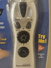 Ready America Emergency Power Station Flashlight Radio Siren Phone Charger NEW