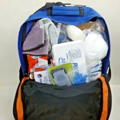 NEW!! LIFESECURE Group Emergency Survival Kit, Nylon, 10850