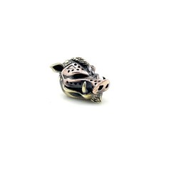 Pig Head Knife Beads EDC Wear Paracord Tools Brass Copper Lanyard Pendants