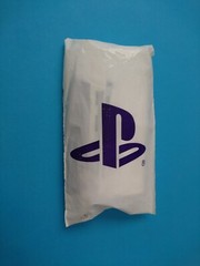 PLAYSTATION LOGO RAIN PONCHO (White with Blue Logo) – «BRAND NEW» – US Seller