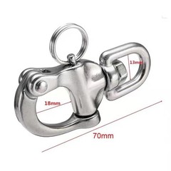 316 Stainless Steel Quick Release Snap Shackle,Swivel Shackle Snap Hook,Boat …