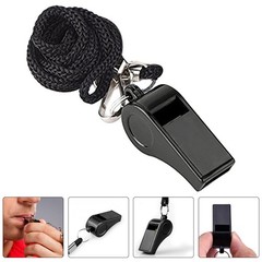 Plastic Multipurpose Loud Whistle Pendant Ideal for Kids Outdoor Survival Safety
