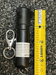 2X Sabre Mighty Discreet Red Pepper Gel Spray UV Marking Twist-Top Safety