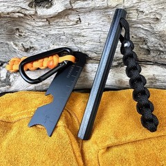 Survival Fire Starter Magnesium Flint Rod, Portable Emergency Fire Set
