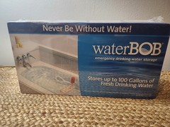NEW Water BOB Survival Emergency Drinking Fresh Water Storage 100 Gallon Kit